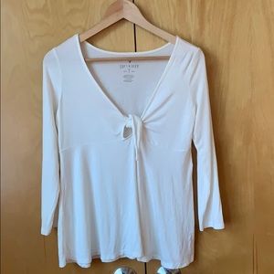 Soft and Sexy American Eagle White Shirt